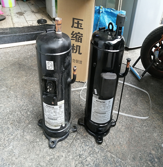 无极中央空调压缩机的更换维修